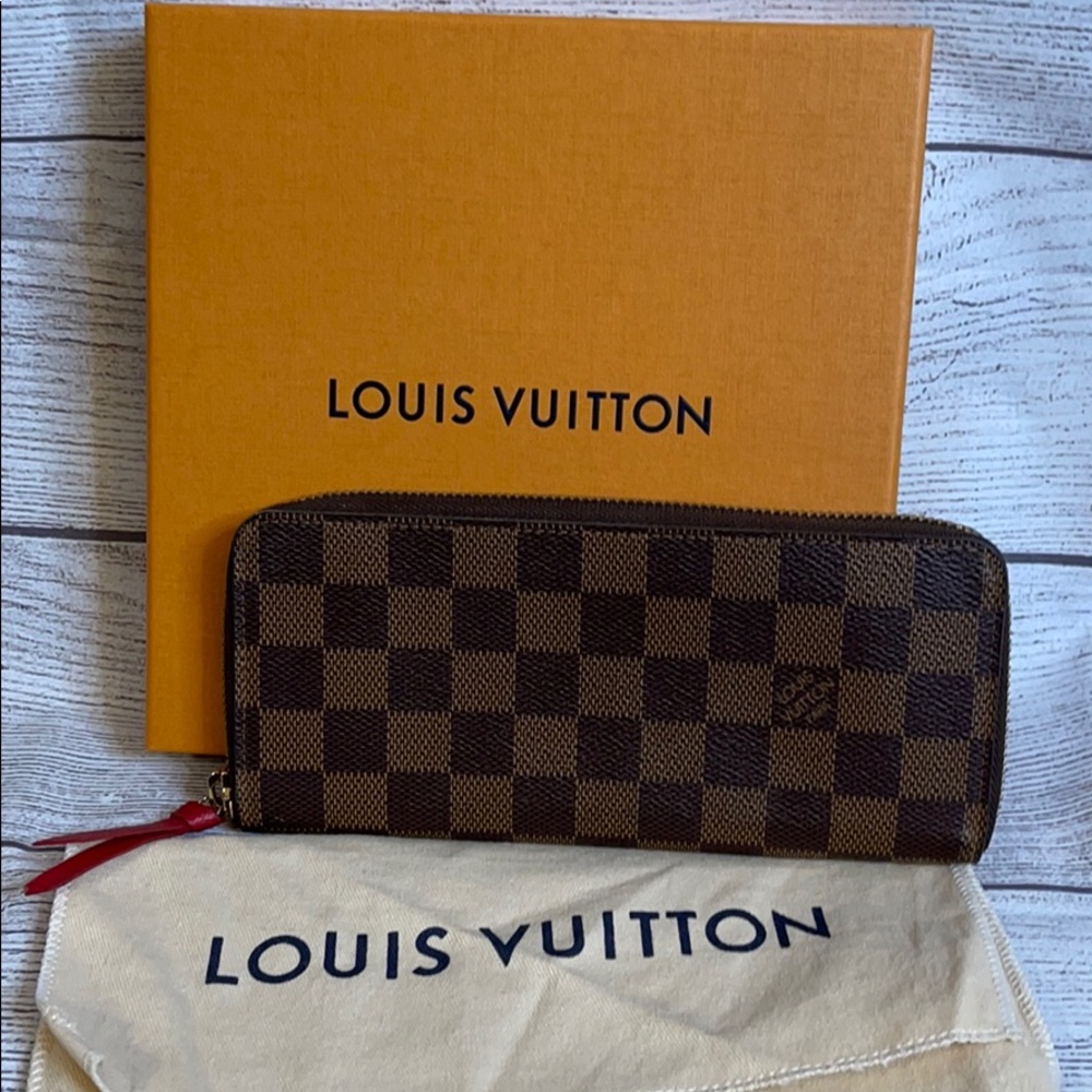 Authentic Louis Vuitton Clemence Wallet